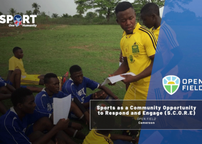 Sports as a Community Opportunity to Respond and Engage (S.C.O.R.E)  — Open Field (Cameroon)